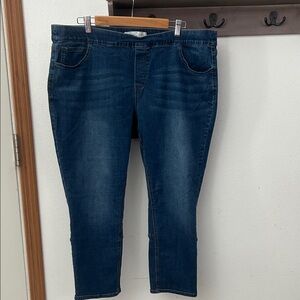C Denim est. 1946 Dark Wash Women’s Stretch Jeans - curvy size 18w